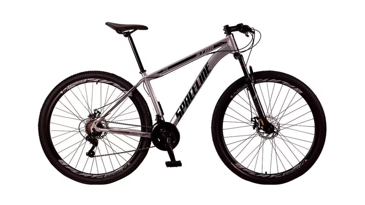 Bicicleta Aro 29 Ravok 21v Aço Carbono Freios a Disco